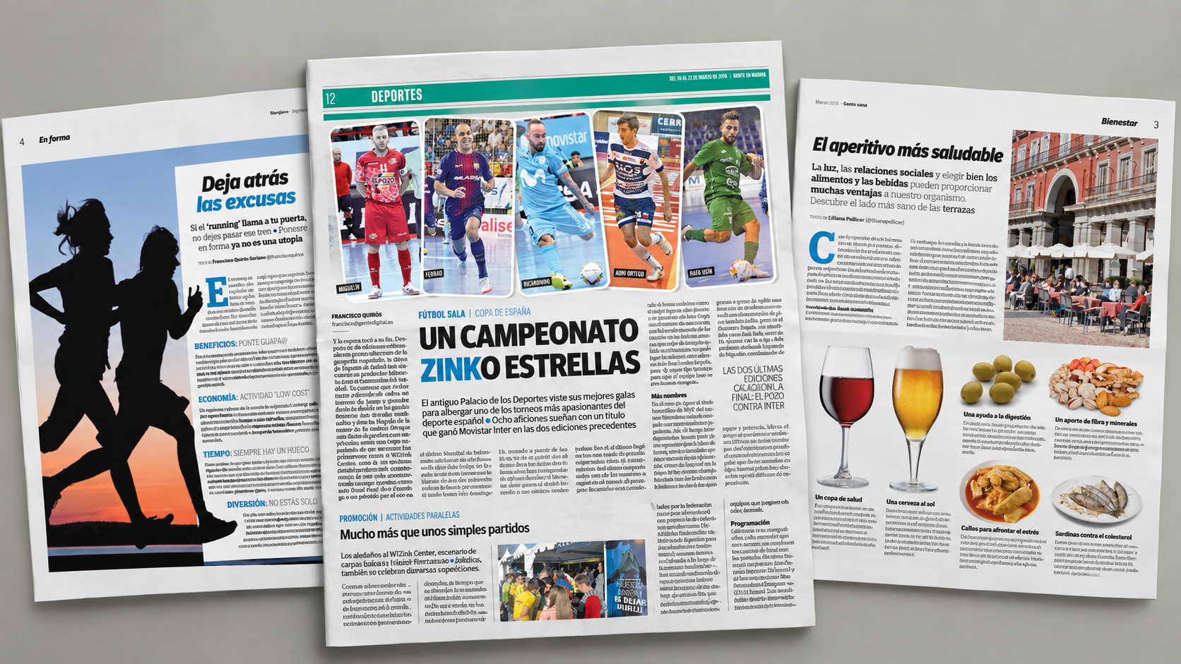Selección de trabajos de diseño y maquetación editorial