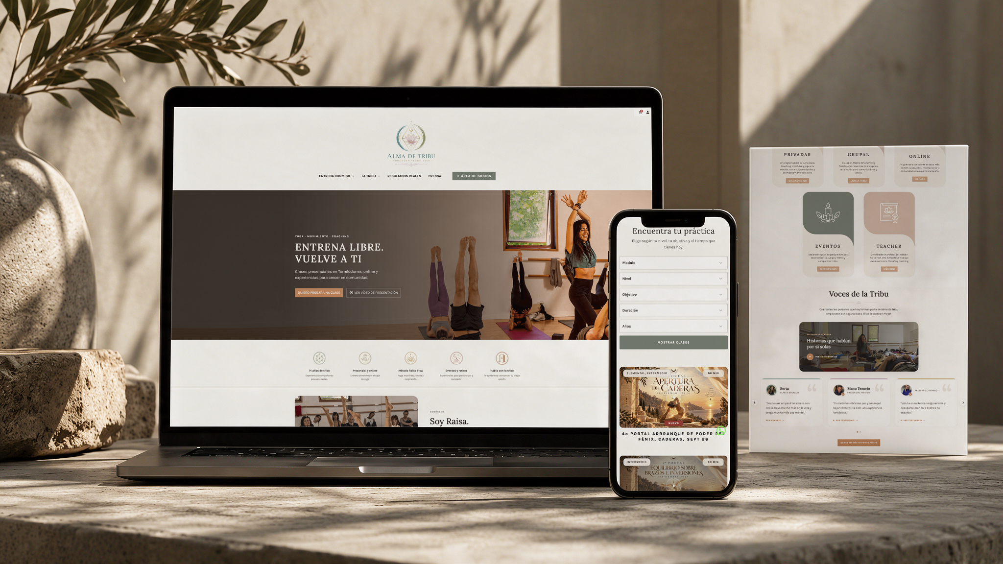 Proyecto web Alma de Tribu