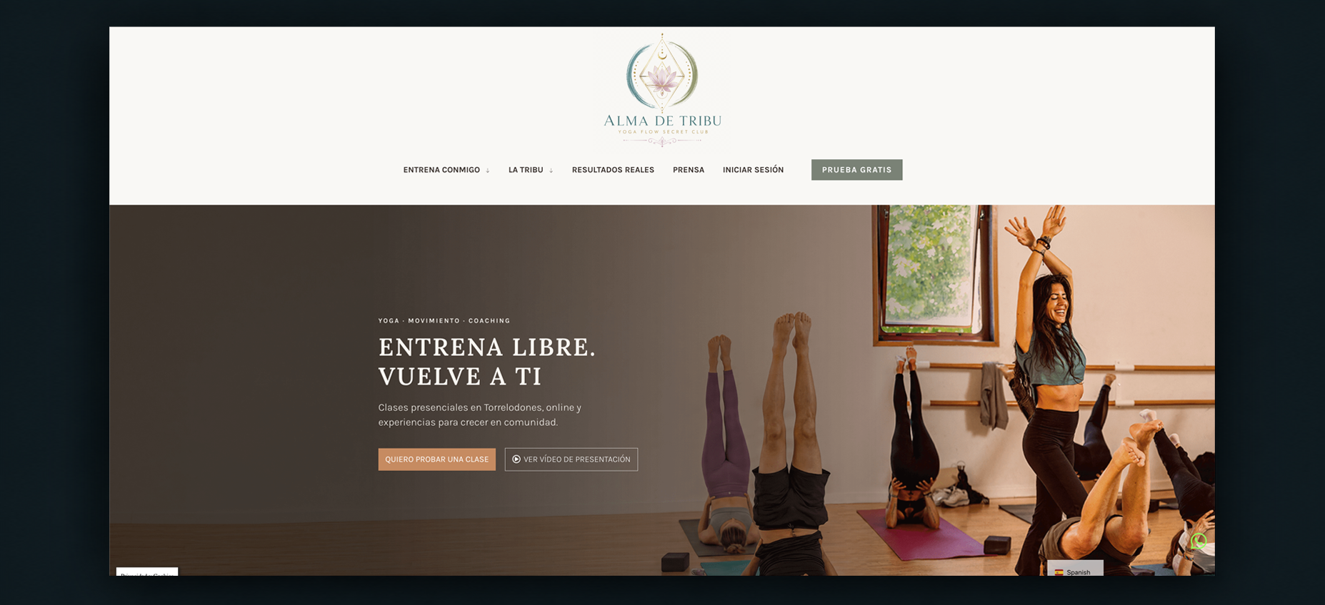 Página principal de Alma de Tribu
