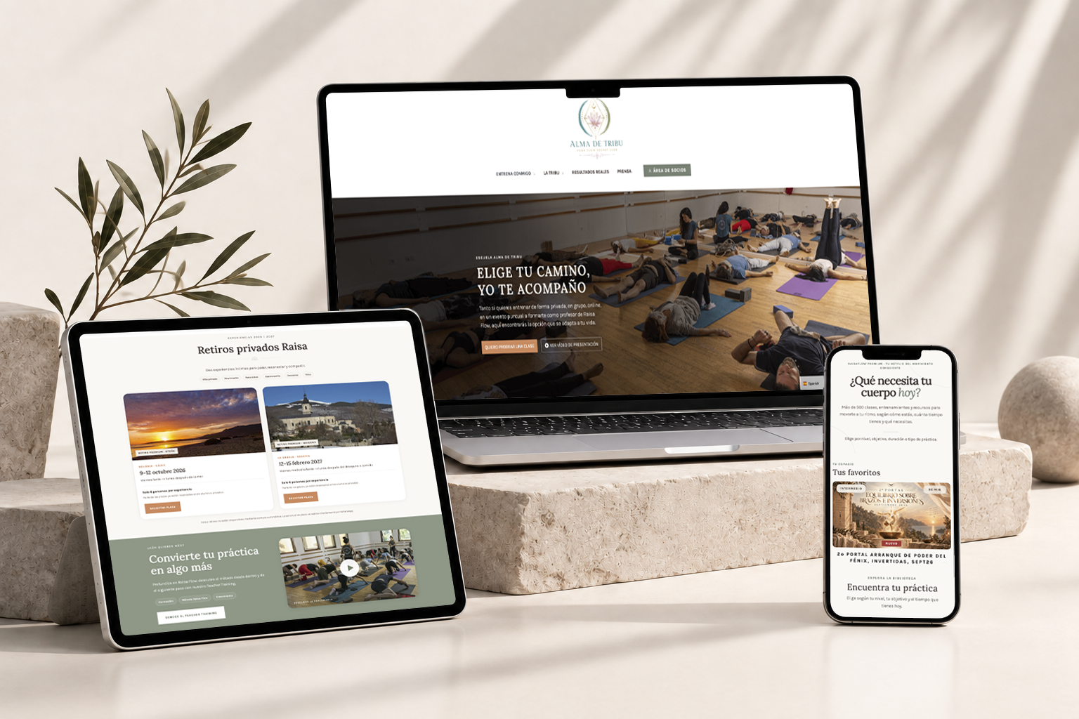 Ecosistema digital de Alma de Tribu